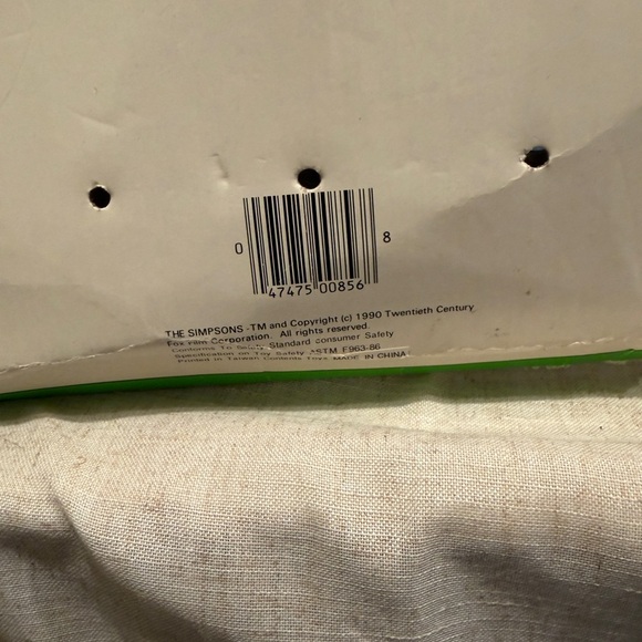 VTG 18" Bart Simpson Pull String Talking Doll 1990 Dan Dee The Simpsons 20th Fox - Picture 3 of 7